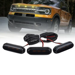 Front Grill Lights for Ford Bronco Sport 2021-2023