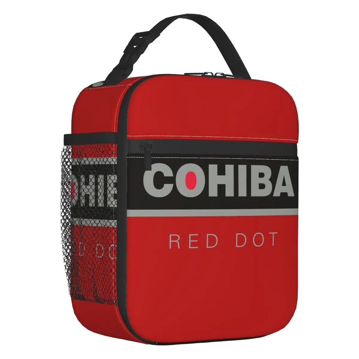 Custom Cohibas Lunch Bag Women Cooler Warm Insulated Lunch Box for Adult Office