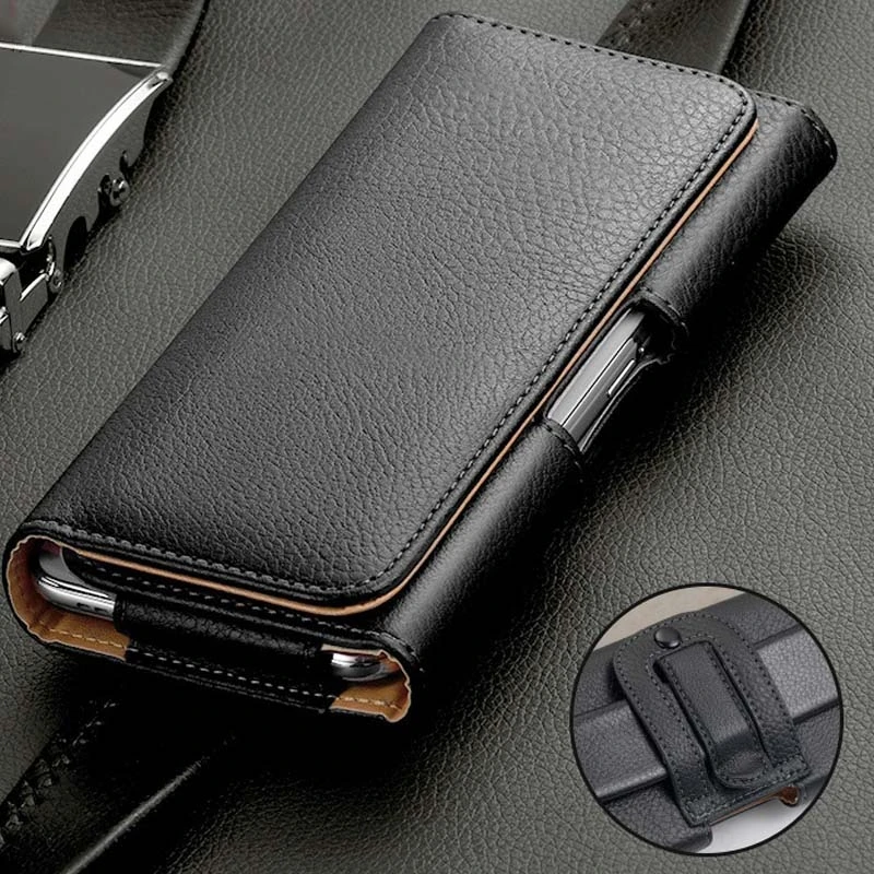 

For Xiaomi 15 Ultra Leather Phone Magnetic Case Pouch For Xiaomi 14 Civi 12 13 T Pro Waist Flip Belt Holster Bag mi 12S 14 Ultra