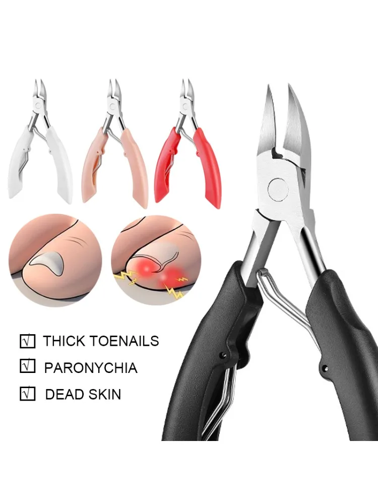 Coupe-ongles professionnel Hawkbill, coupe-ongles pour ongles incarnés, coupe-paronychia pour unisexe, outil de manucure pour soins des pieds