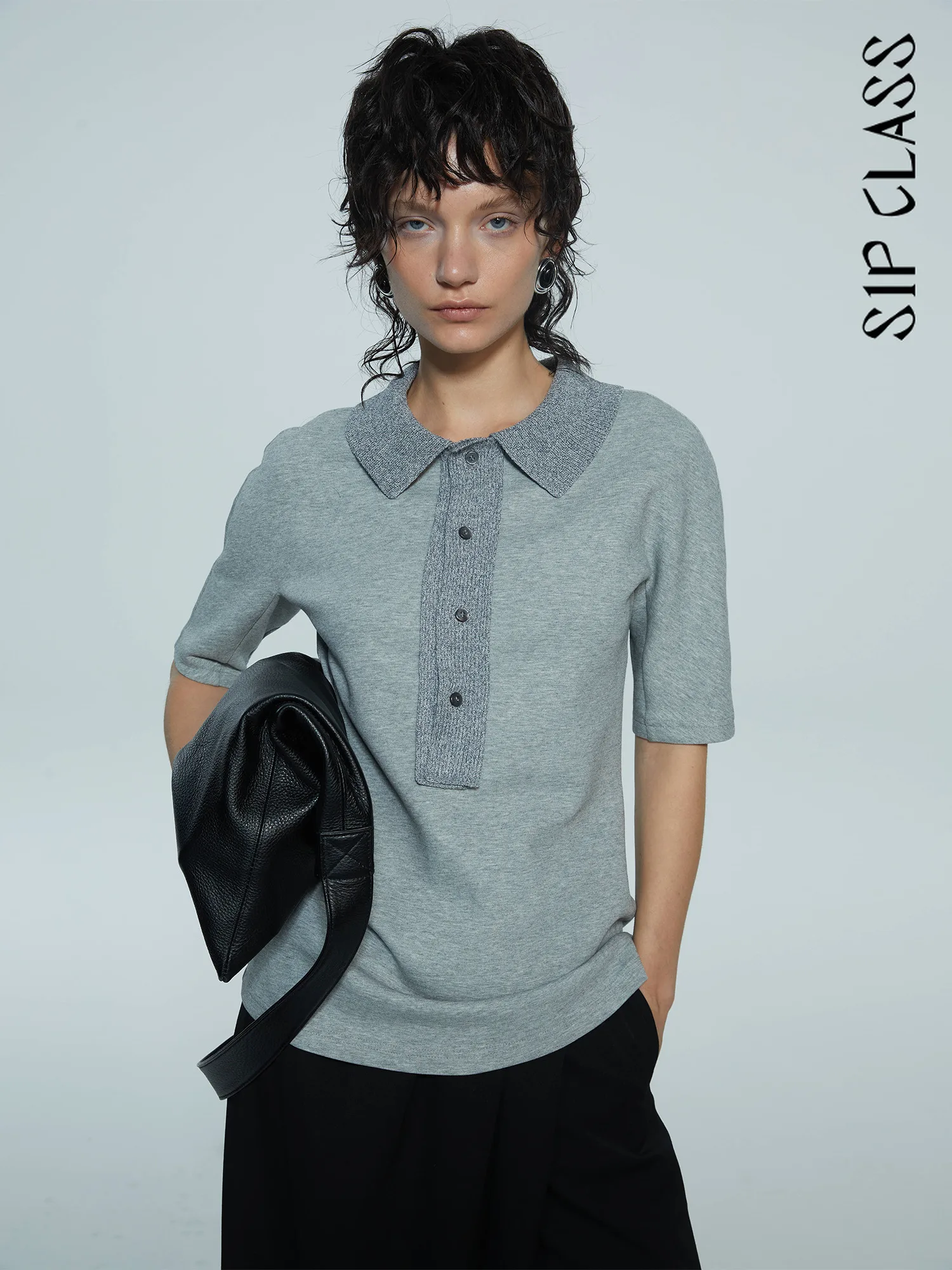 

Брендовая женская футболка с коротким рукавом, цветочным принтом, весенняя, вязаная, свободного кроя, стандартной длины, из смесового хлопка