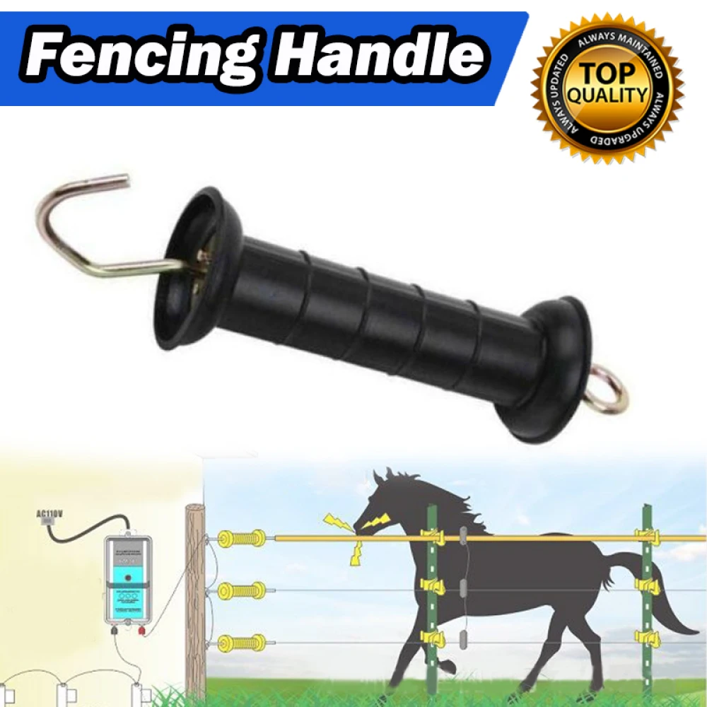 

1/2/4/6/10pcs Fence Insulators Electronic Door Handles Powerful Insulators Door Handle for Farm Husbandry Cattle Sheep ,Horse