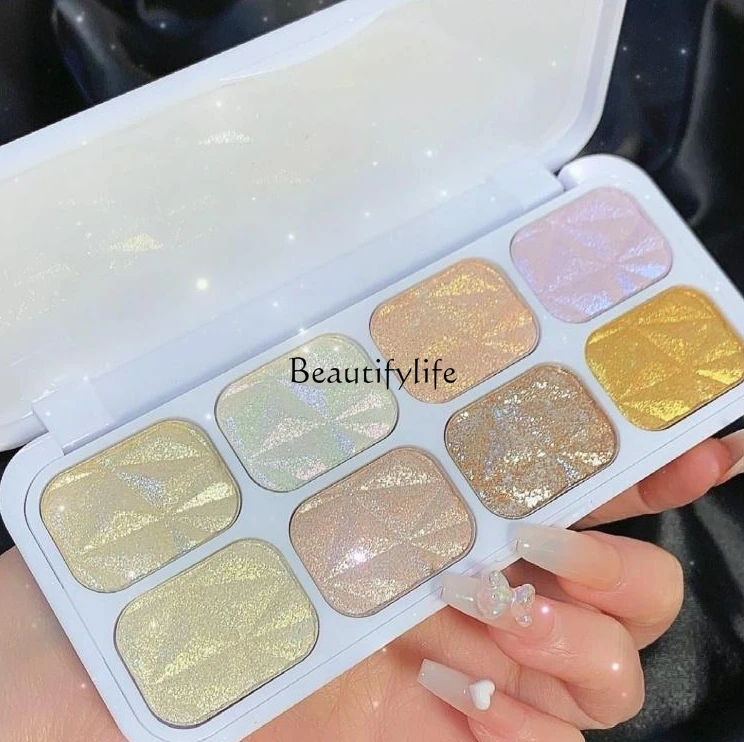 

Diamond in the Debris Galaxy Highlighting Powder, Highlight Powder, Brightening Polarized, Long-Lasting Repair Glitter Powder