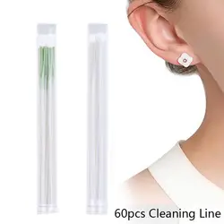 Professional Safe Adults Ear Hole Cleaning Floss Colorful Piercing Aftercare Earring Hole Floss Beauty Tools