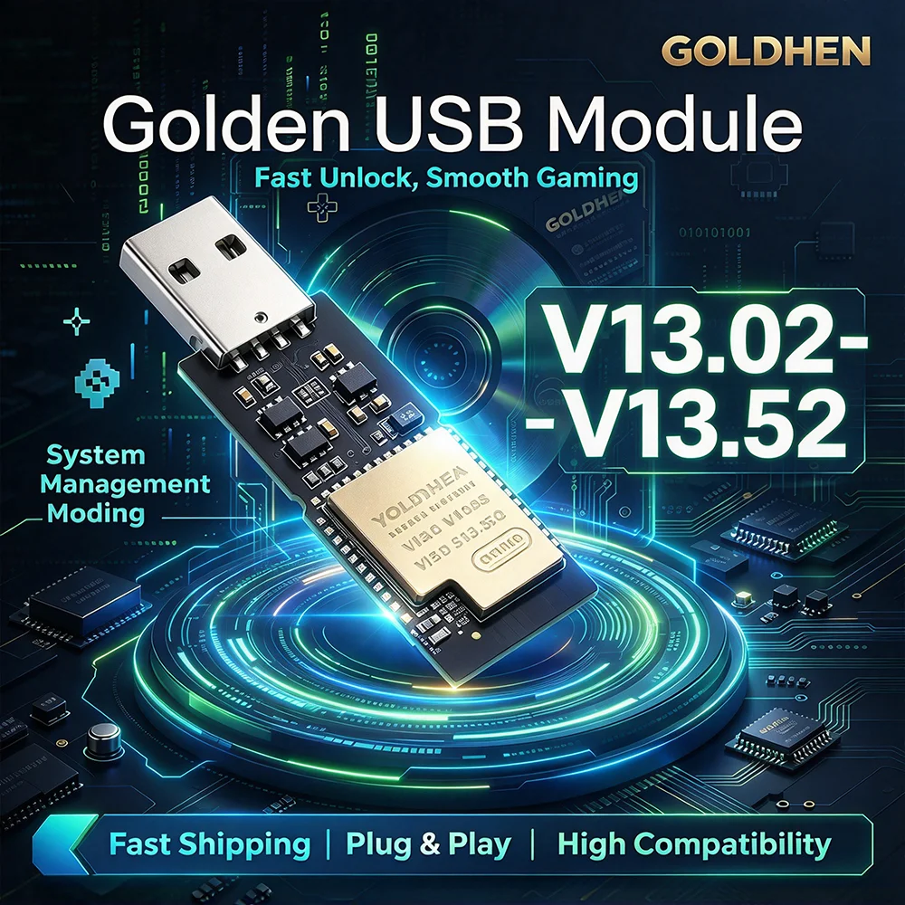 ESP32-S2 Development Board for PS4 GoldHEN Payload Boot Tool Supports Firmware 13.02-13.52, 1-Click Boot, Homebrew