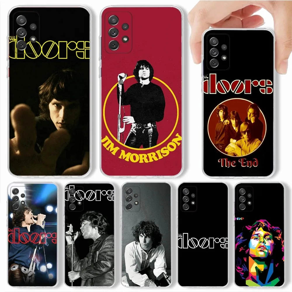 The Doors Jim Morrison Phone Case For Samsung,Galaxy,S20,S21,S22,S23,Fe,Lite,Plus,Ultra Note Shell