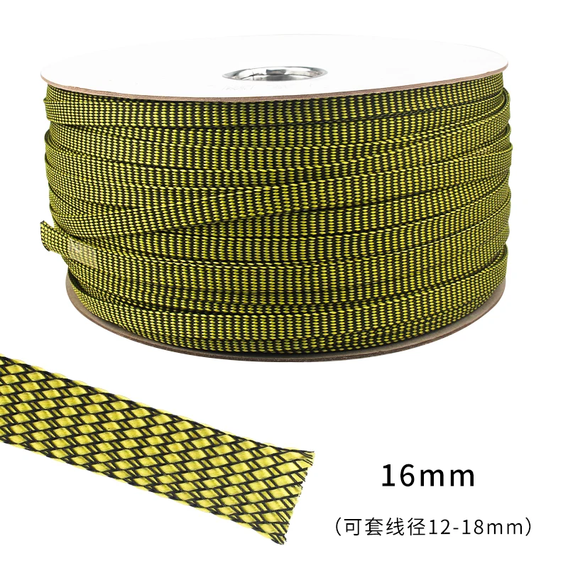 

Cable Sleeves Line Braided PET Shock Net RCA / XLR / Power / Speaker Cable Wire Net 3mm/5mm/8mm/12mm/16mm/20mm