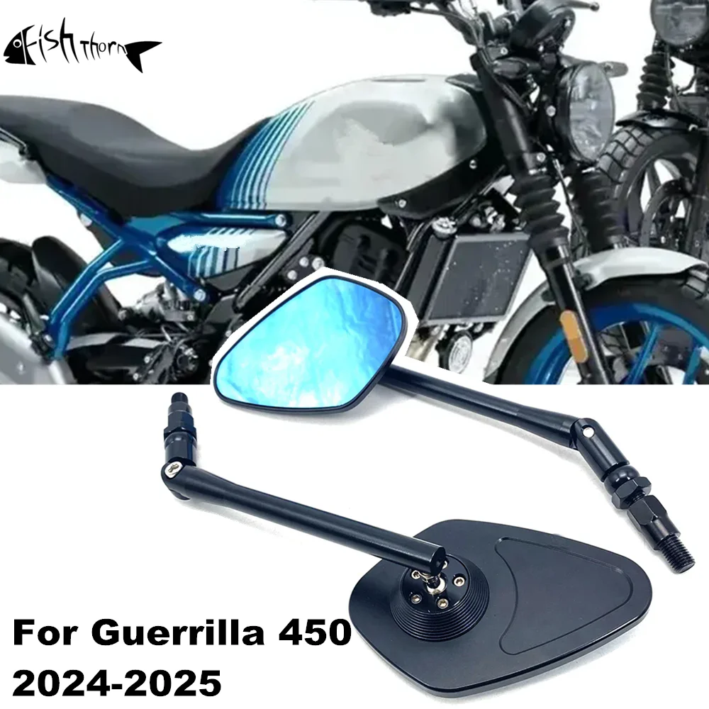 

For Guerrilla 450 Guerrilla450 2024 2025 Motorcycle CNC Rear View Mirror Modified Rear View Mirror