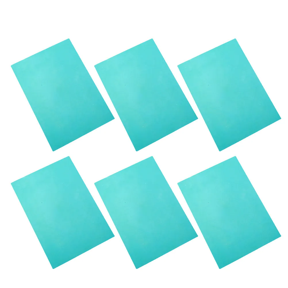 6 Pcs Print Making Materials Printmaking Block Rubber Engraving Boards Blocks PVC