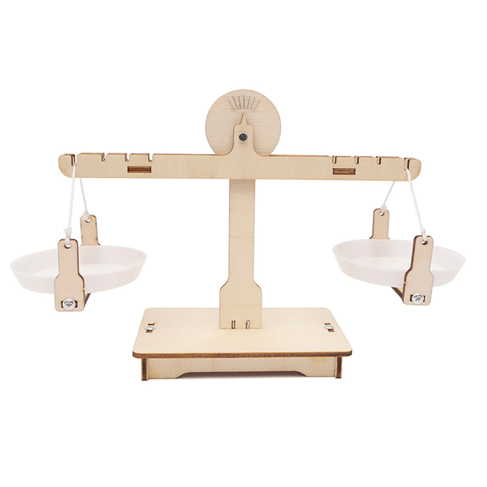 【Nuevo】Báscula de equilibrio DIY, báscula de pesaje de madera con palanca, báscula de enseñanza de ciencias y matemáticas, juguete de equilibrio educativo temprano para estudiantes y niños