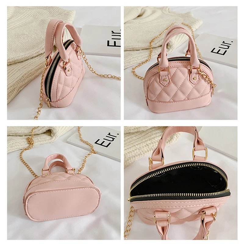 Fashion Elegant Crossbody Bags Leather Shoulder Bag Handbag For Baby Girls Birthday Gifts 2023 Girls New Bags