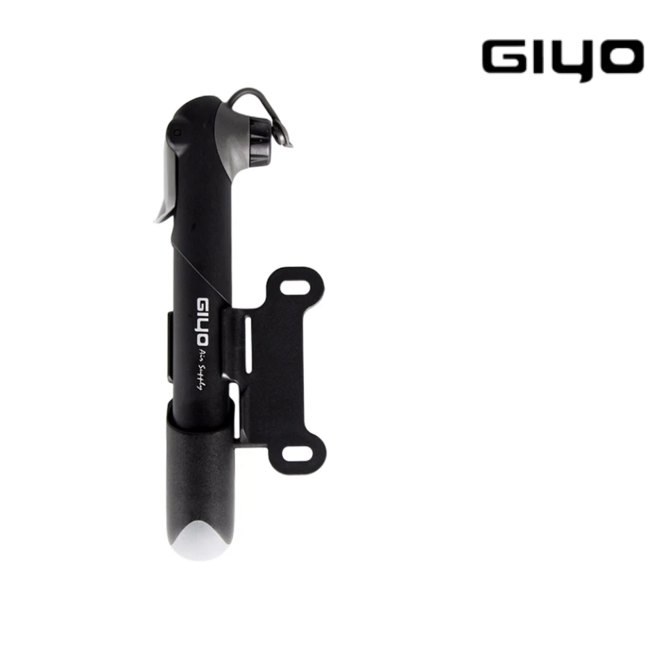 GIYO Original Bicycle Inflator Outdoor Accessories Barometer Mini Portable Pump For Schrader Valve French Valve SV (AV) PV(FV)