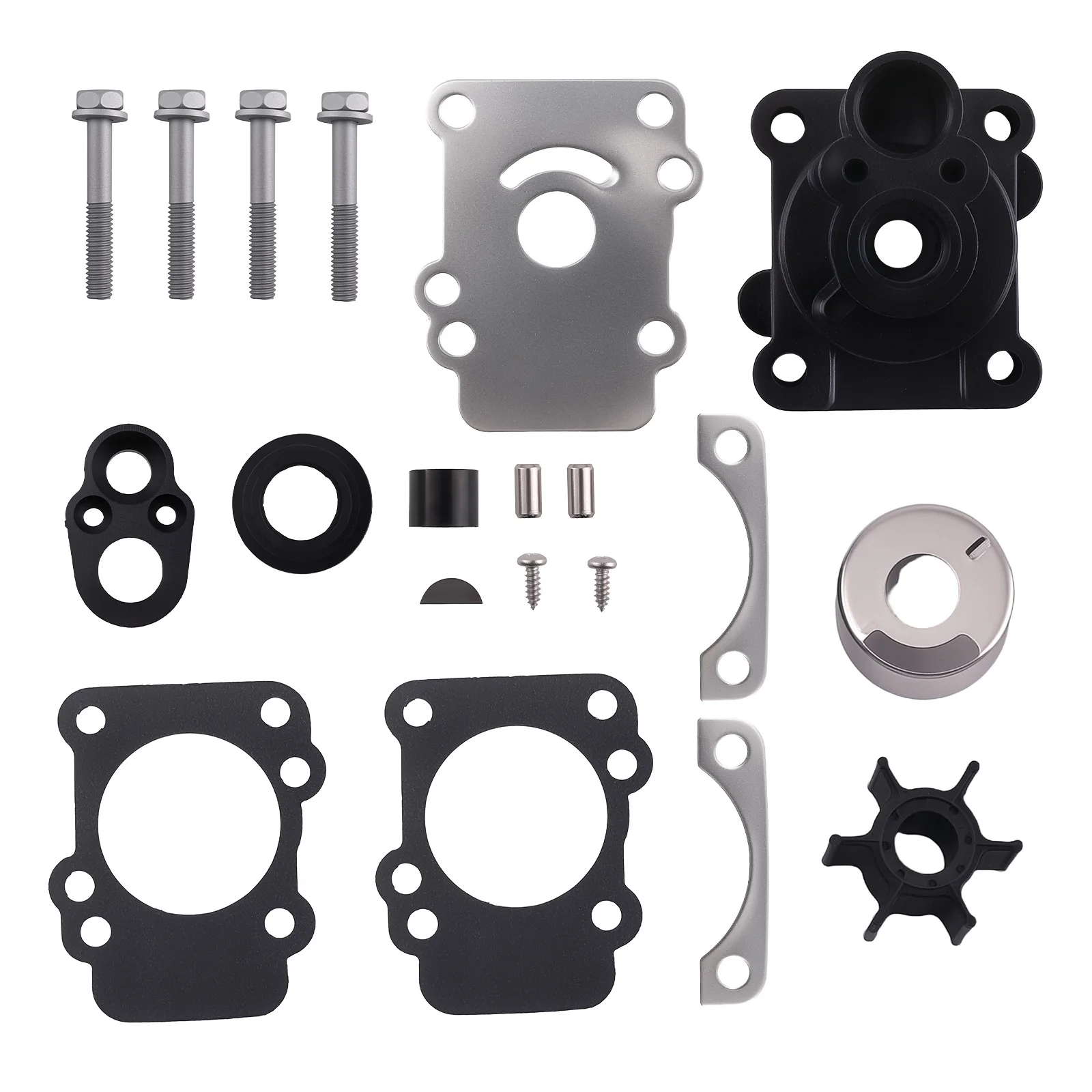 

Engine Impeller Kit for Yamaha 9.9HP 15HP 682-W0078-00-00 Marine Pump Parts