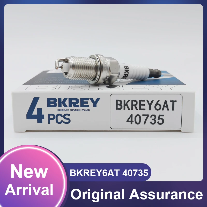 4/20pcs BKR6EYA11 4073 Spark Plugs Candles For Toyota Camry Carina Rav4 I Yaris V1 T19 A1 P1 3S-FE For BKREY6AT 40735