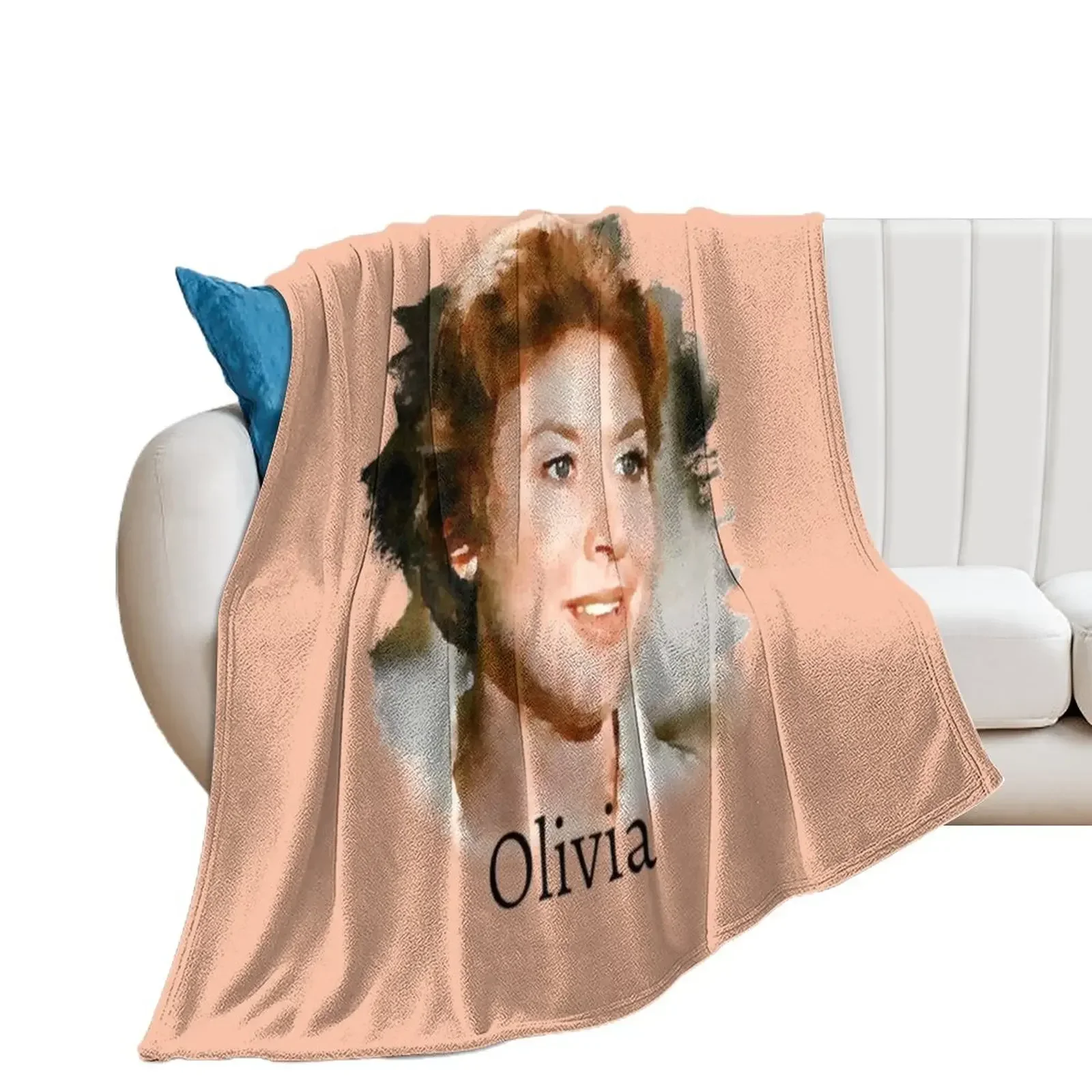 Olivia Walton The Walton's Throw Blanket Fashion Sofas Winter beds funny gift Bed covers Blankets