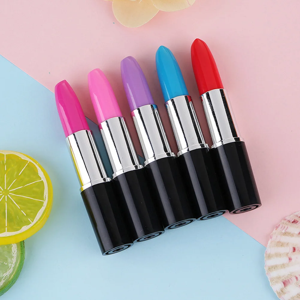 15Pcs Lipstick Shape Mini Ballpoint Pens Novelty Lipstick Ballpoint Pens for Students for Women Girls Teacher Party Favors