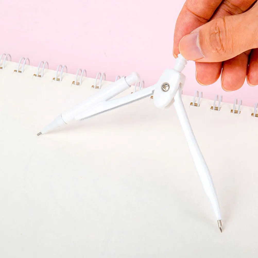 

1Set Drafting Compasses Circle Drawing Tool Portable Geometry Tool Sturdy Metal Adjustable Drawing Circles Compasses