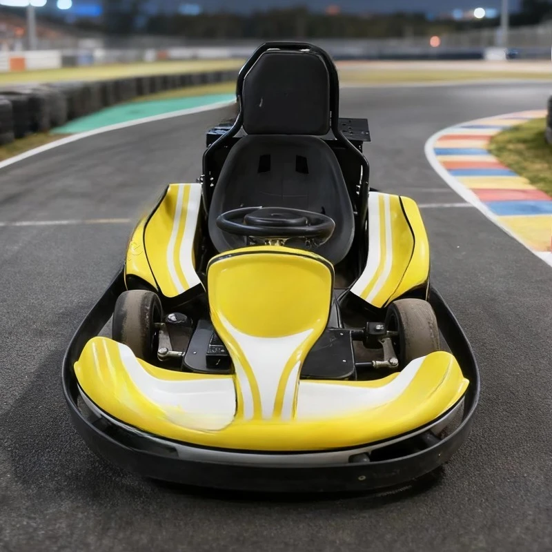Electric Go Kart for Adults and Children 4 Stroke Engine Outdoor Racing Kart with 30km/h Speed