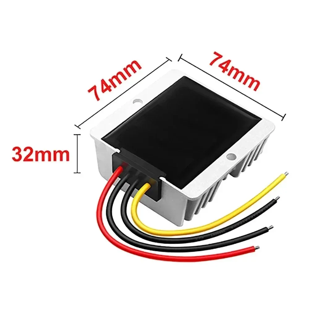 buck 60v 60V-12V 5A-40A 24V 36V 48V 60V 72V to 12V Voltage Regulator Step-down DC DC Converter Car Truck Boat Power Supply