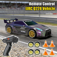 JJRC Q228 Remote Control Car Iridescent RC Drift Racing Toy 2.4G Multiplayer Battle Mode Electric Stunt Vehicle for Kids Gifts