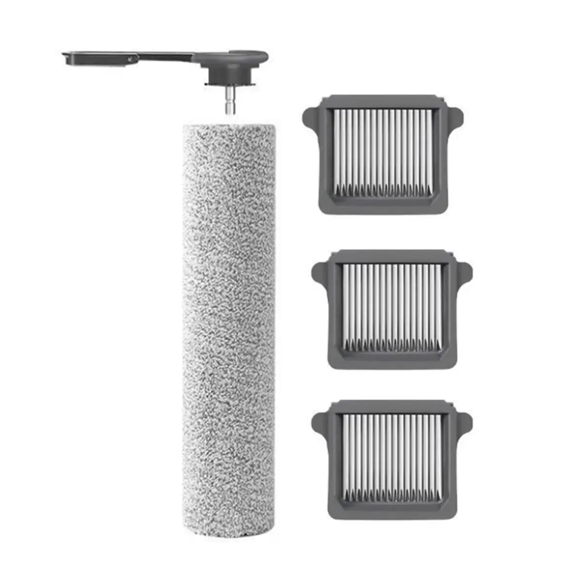 A1983U Aug. 4PCS Roller Brush Hepa Filter for Booster Pro/Wiper Pro/Chorus Pro Vacuum Cleaners Floor Scrubber Accessories