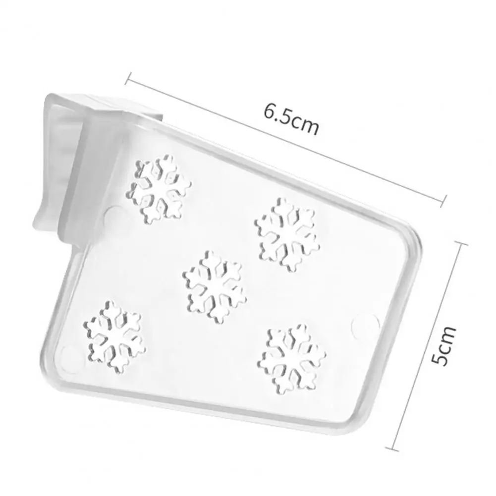 Ajustável Frigorífico Prateleira Divisores, Separadores Despensa Plástico, Suprimentos de Cozinha, Clip design, conveniente, 4pcs por Conjunto