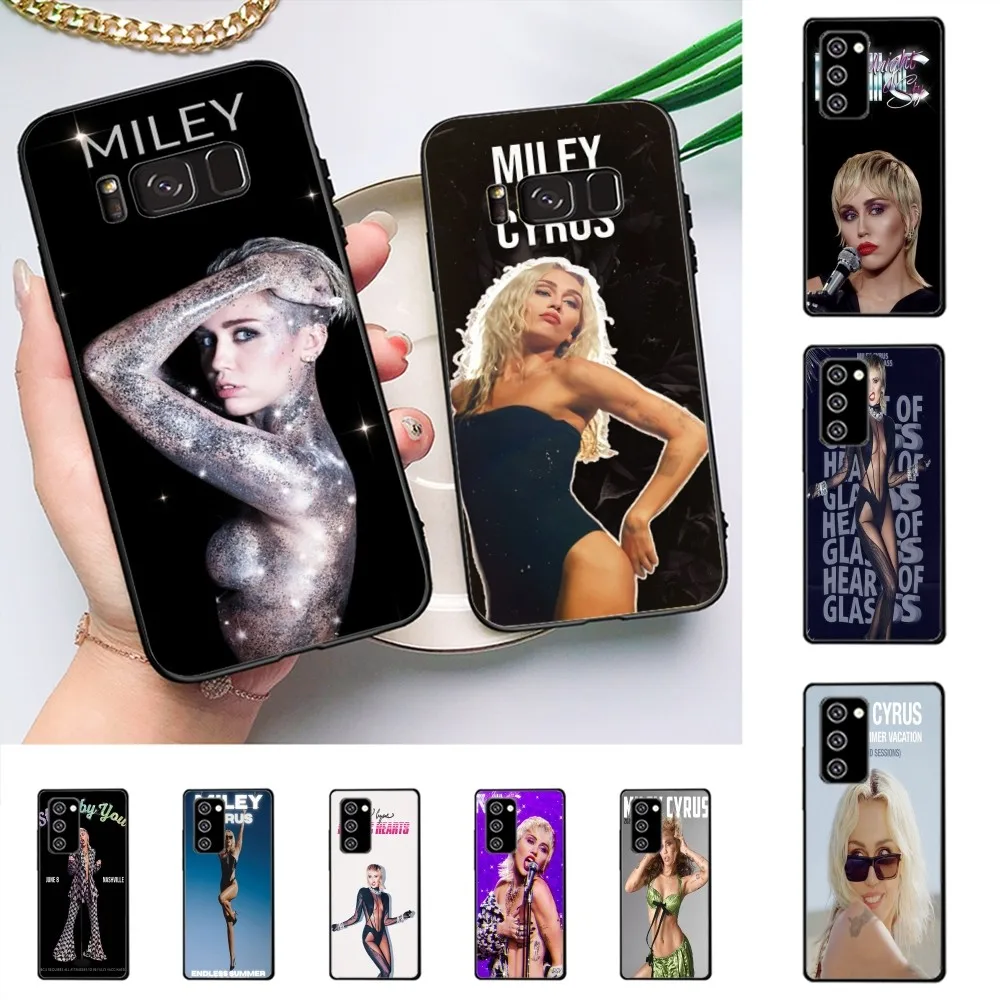 Singer M-Miley C-Cyrus Phone Case For Samsung J 7 Plus 7core J7 Neo J6 Plus Prime J6 J4 J5 Mobile Cover