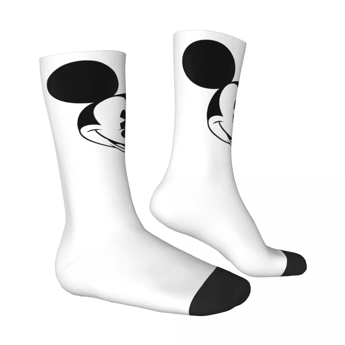 Mouse Laugh Face Socks Winter Stockings Fashion Adults Men Comfortable Socks Printed Outdoor Non Slip Socks