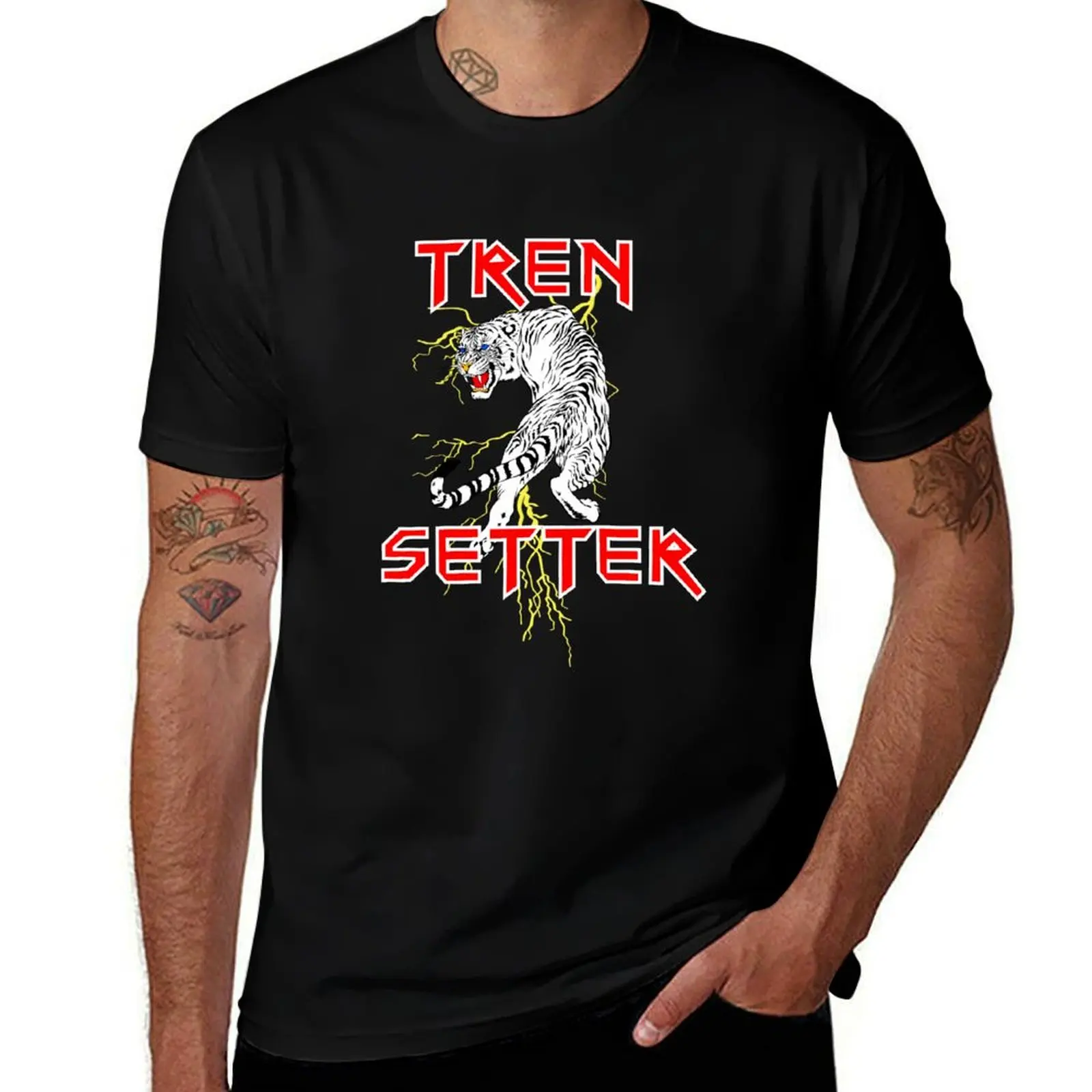 

tren setter T-Shirt t shirts cotton 100% man t shirt luxury t shirts for man pack cotton T-Shirt