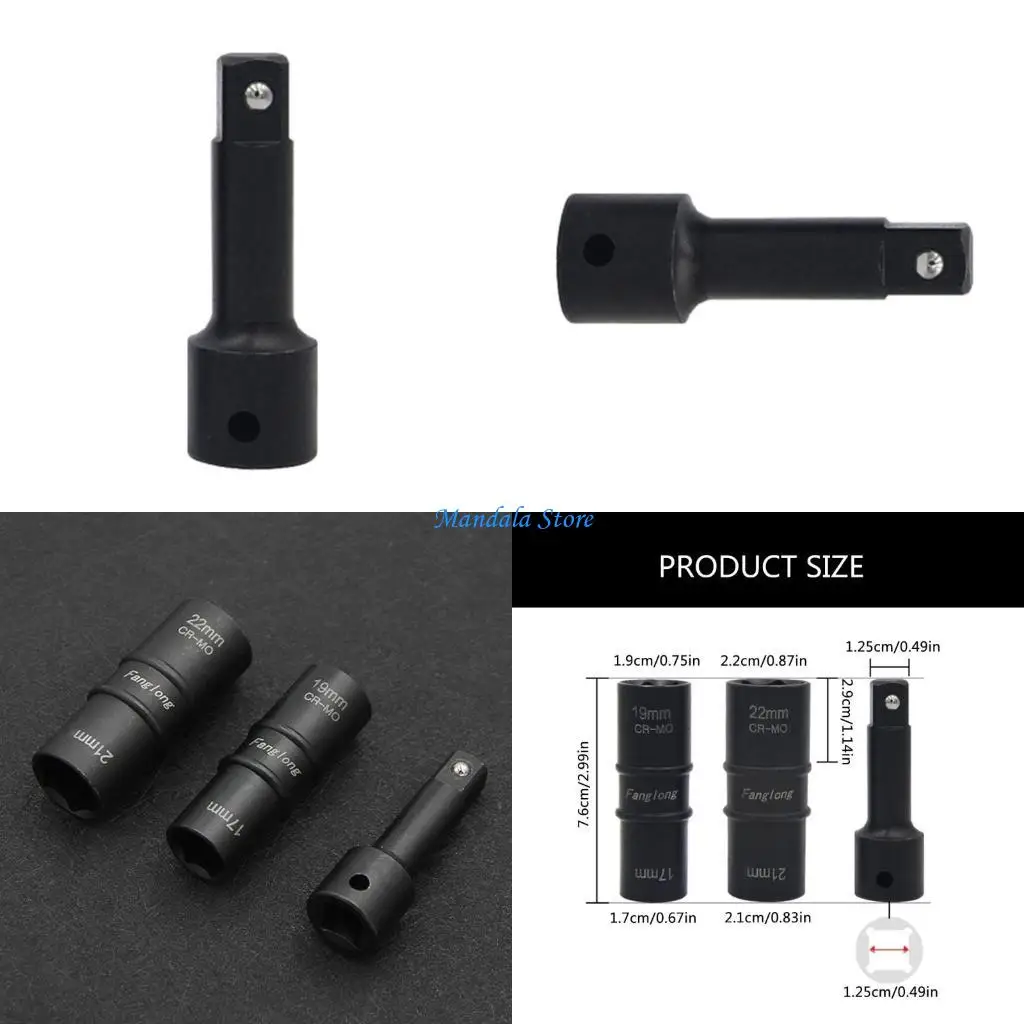 

U2JC 17/19mm 21/22mm Bi Directional Electric Socket for Mechanics and DIYers