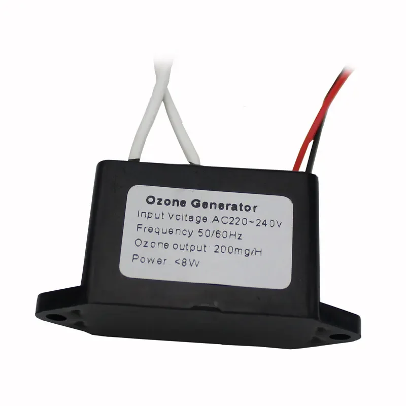 Ozone Generator Air Purifier Deodorizer Ozonator Sterilizing 220V 12v ozone output 200mg Home Ozonizer 1pc