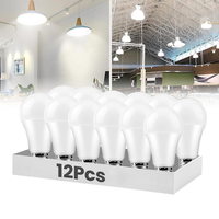 12pcs LED Bulb Lamps E27 AC220V 240V Light Bulb Real Power 20W 18W 15W 12W 9W 5W 3W Lampada Living Room Home LED Bombilla