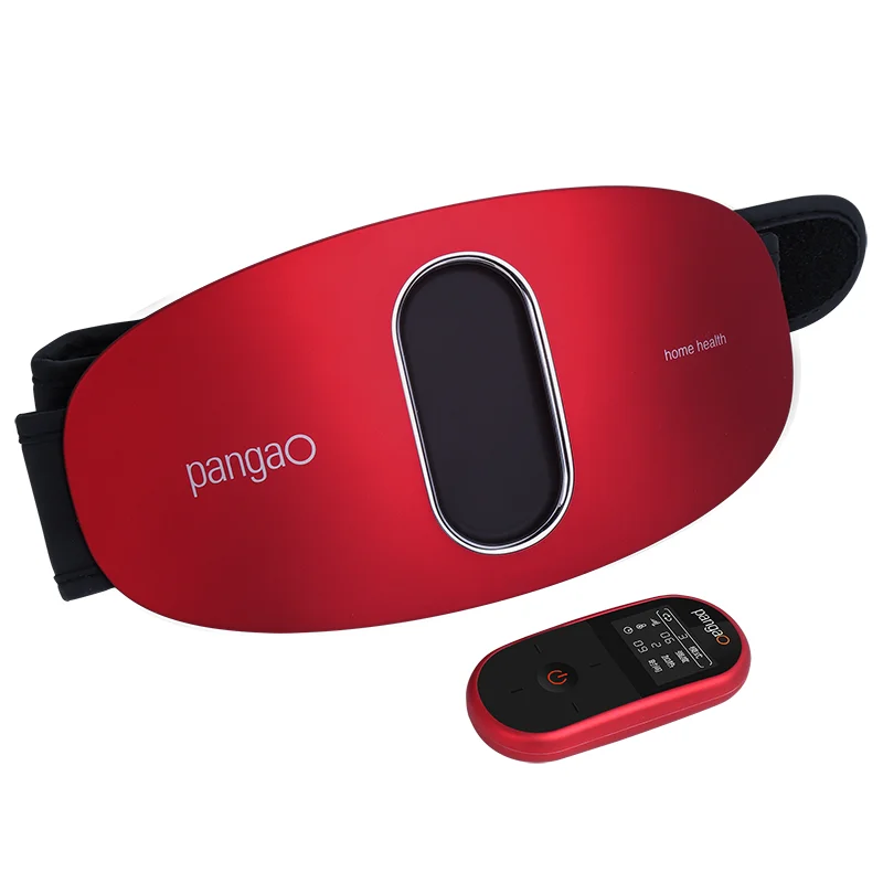 المكتبة الذكية الاهتزاز الجسم البطن التخسيس قطني العمود الفقري آلة تدليك نبض مدلك مع حزام الخصر #4