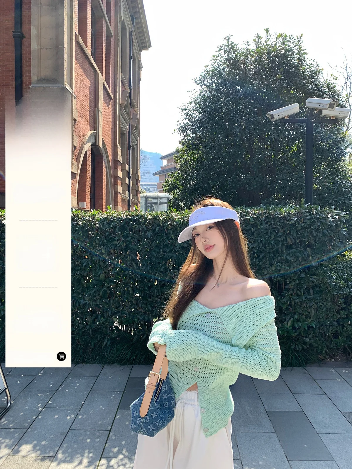 

Bankelili Chestnut a Long Sve Knitted Open Cardigan Women's Early Spring Mint Sea Collar Stand up Design Split oulder