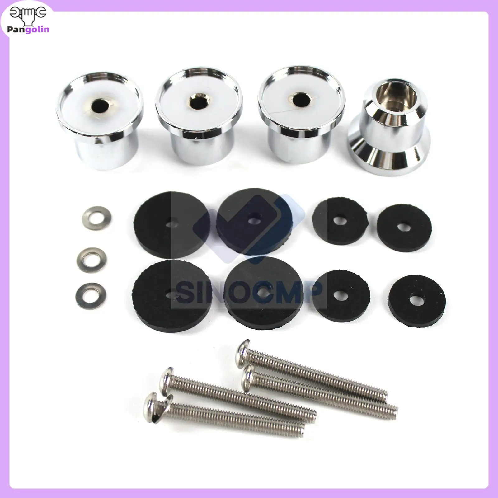 

New 5/8 Luggage Rack Risers Complete Kit For Honda Goldwing GL1800 Models 2001-2017 Auto Parts