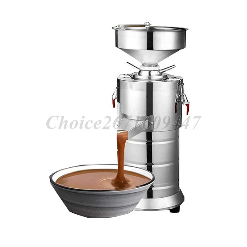 

110v/220v Electric Peanut Butter Maker Walnuts Sesame Colloid Mill Making Pulping Machine Almond Nuts Grinder