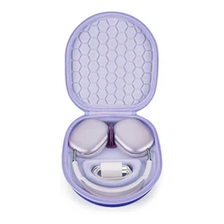 Yinke Smart Case for Apple AirPods Max Supports Sleep Mode Headphone Travel Carrying Case Protective Cover Portable Storage Bag