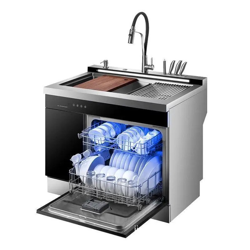 

Integrated sink dishwasher 1050MM large capacity Home integrated automatic embedded 13 sets of ultrasonic sinks