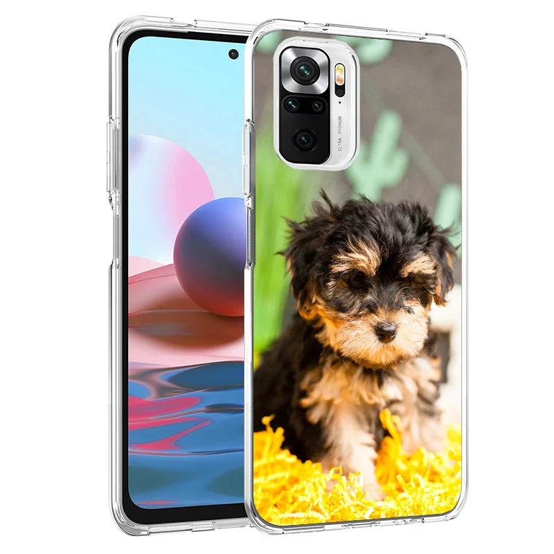 Yorkshire Terrier Dog Puppy Cover Phone Case For Xiaomi Redmi 12C 12 10C 10 9C 9 10A 9A 8A 9T 7A 7 6A 6 Pro K20 K40 S2 Soft Fund