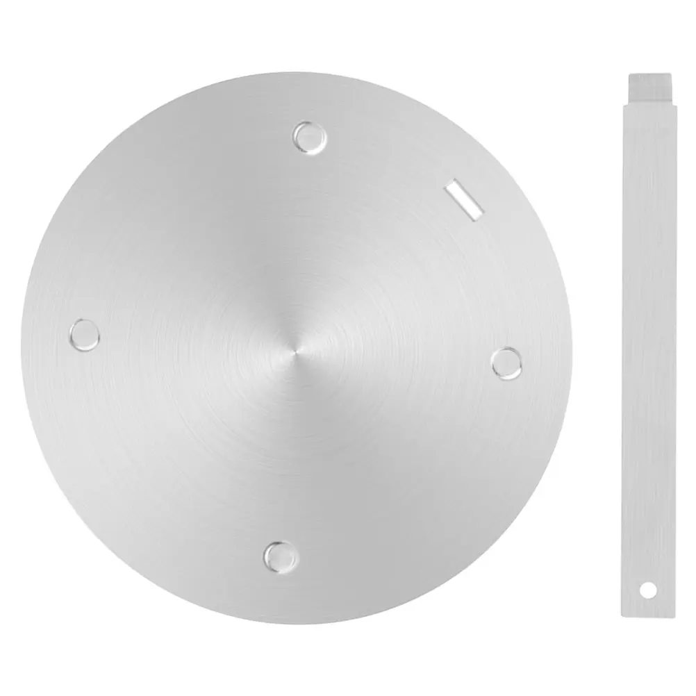 

Stainless Steel Induction Plate Adapter Thermal Guide Converter Disk for Gas Stove Easy Storage Kitchen Wall Hanging Cookware
