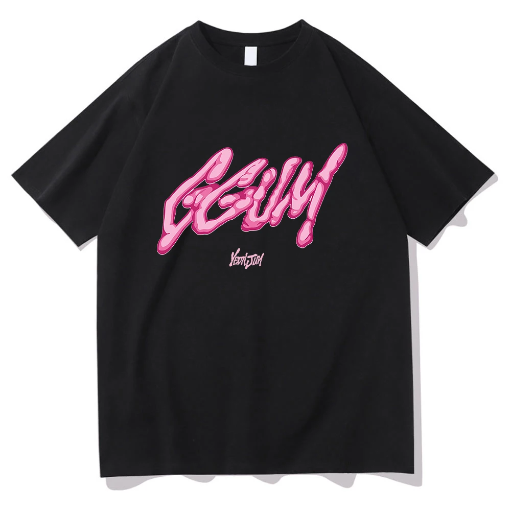 YEONJUN GGUM Tshirts 2024 Fashion Men/women Clothing Unisex Funny Tops Cotton Short Sleeve Summer Graphic TShirt Vintage Clothes