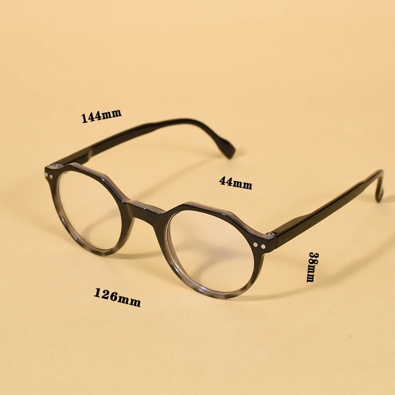 Sighttoo Dekorative Computer Brillen Rahmen Für Frauen Blau Licht Lesebrille Runde frauen Brillen Mit Rahmen Brillen + 1 – Detail 1
