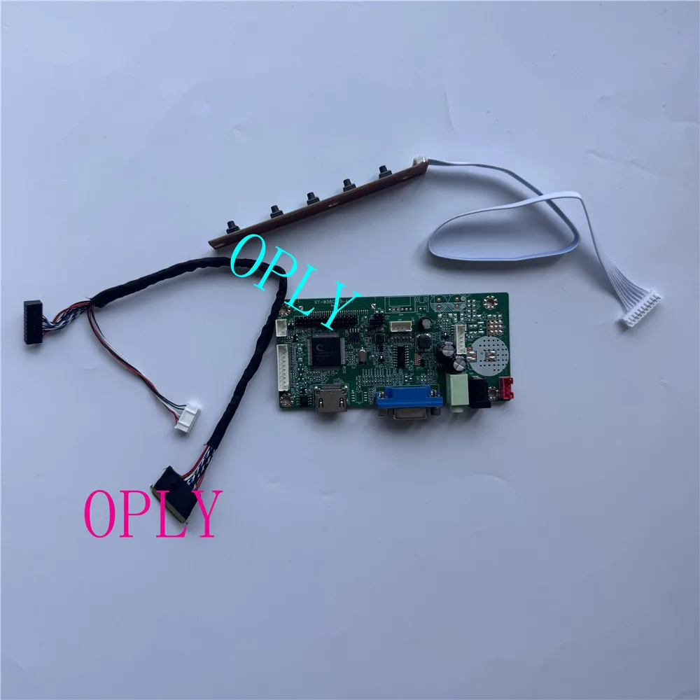 Контроллерная плата kit 58C с поддержкой HDMI и VGA для LED-панели HSD100IFW1-A00 HSD100IFW4-A00 с разрешением 1024×600.