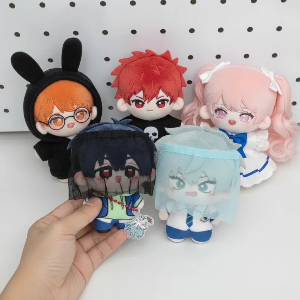 Anime Peripheral Alien Stage Plush Starfish Body Desk Toys Ivan Till Stuffed 10cm Cotton Doll Stuffed Alien Stage Birthday Gifts