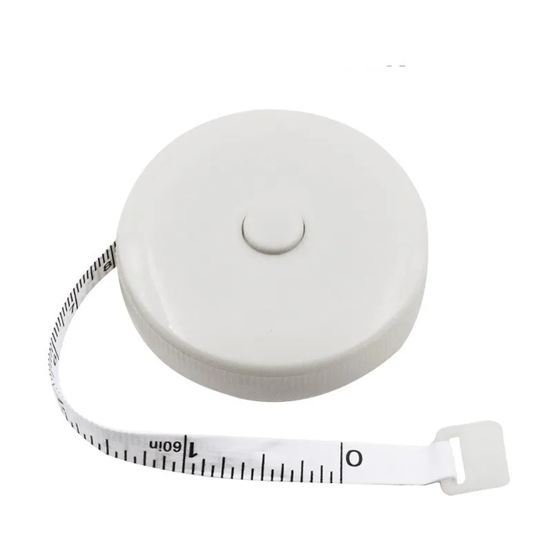 150 cm Mini-Maßband, Maßband, Schneider-Lineal, Schlüsselanhänger, Maßband, Kleidungsgröße, Maßband, tragbares Nähwerkzeug-Zubehör