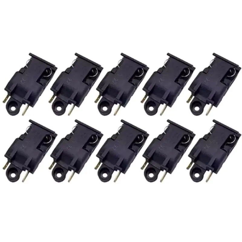 AA51 Universal 13A High-Power Copper Thermostat 10Pcs Electric Kettle Steam Switch Replacement Part For Kettles