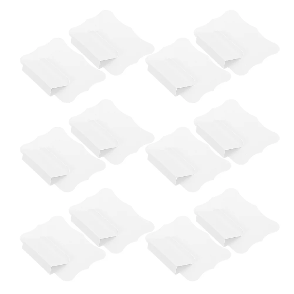 12Pcs Plastic Sign and Clip Price Display Stand Sturdy Anti-Skid Reusable Tag Holder for Retail Store Mall Poster Advertising