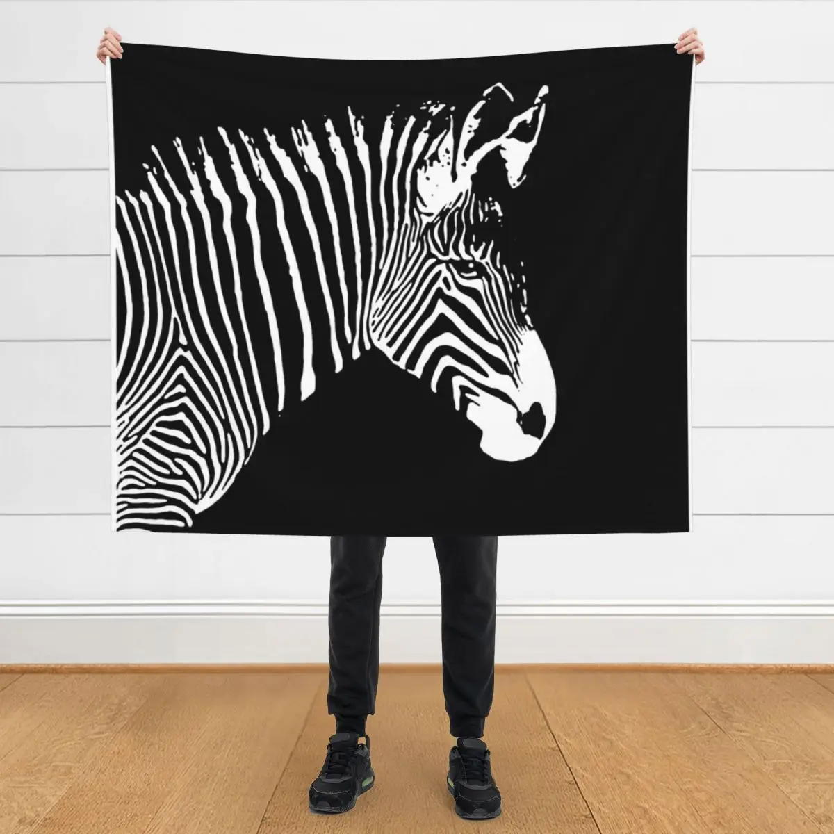 

zebra Throw Blanket Soft Beds Bed Thin Warm Blankets
