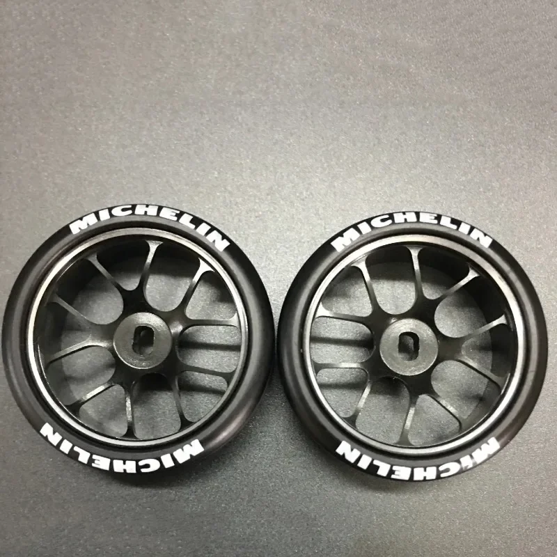 قطر 27 مللي متر محور عجلات معدني الإطارات لسيارة RC 1/24 1/28 DriftArt DA4 DLR8 Wltoys K969 HGD1 XRX DRZ ATM DB Mini-Q