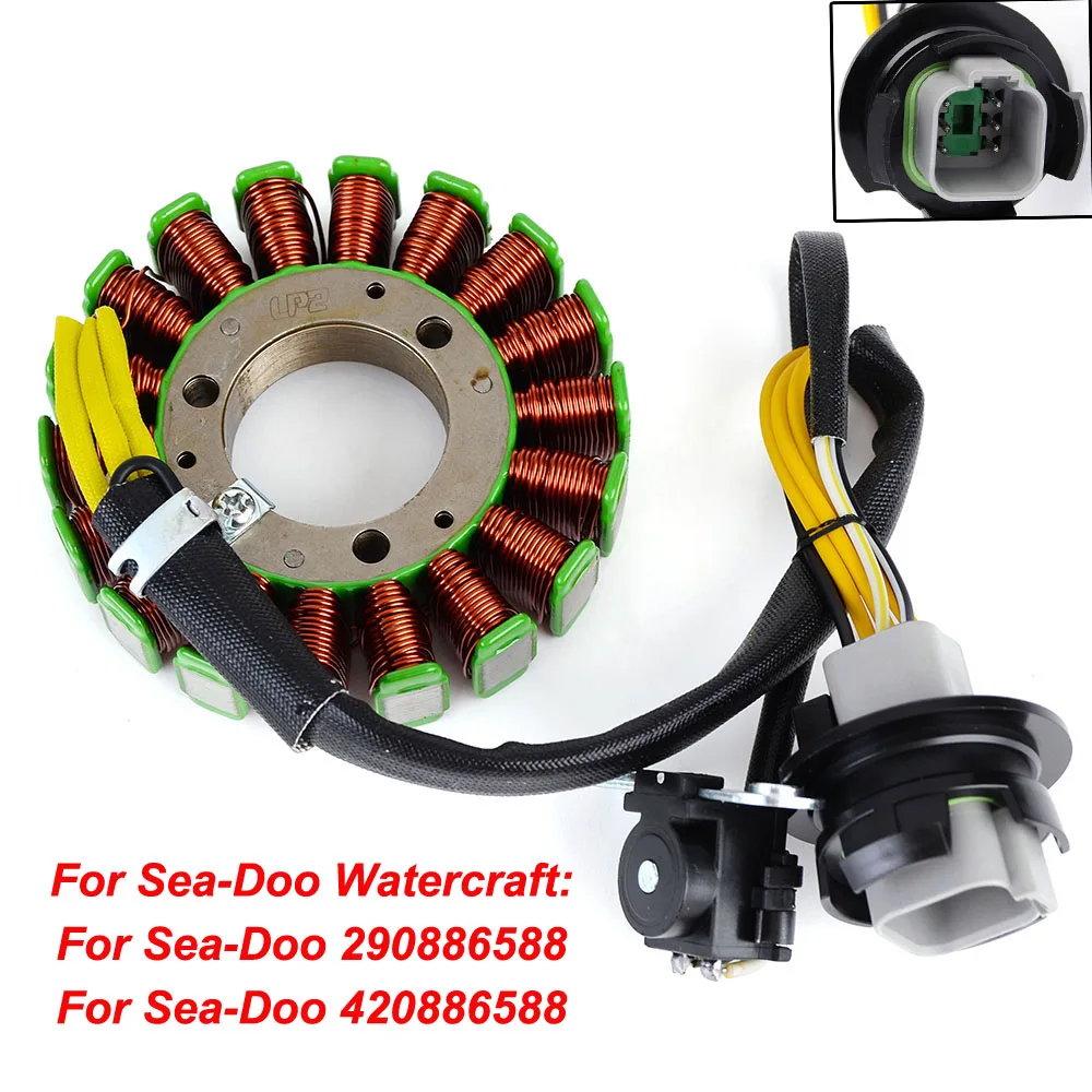 Motorcycle Generator Stator Coil For Sea-Doo 800 GTX GSX Limited 800 SPX XP 951 GSX GTX LRV RX X XP LTD 290886588 420886588